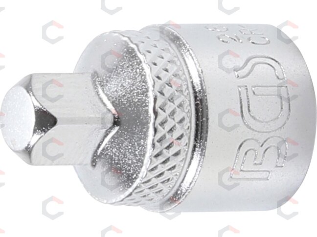 Adapteris galvutėms | vidinis kvadratas 10 mm (3/8") - išorinis kvadratas 6,3 mm (1/4") (269) 2