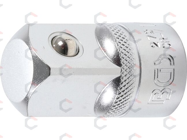 Adapteris galvutėms | vidinis kvadratas 12,5 mm (1/2") - išorinis kvadratas 20 mm (3/4") (272) Adapteris galvutėms | vidinis kvadratas 12,5 mm (1/2") - išorinis kvadratas 20 mm (3/4") (272)