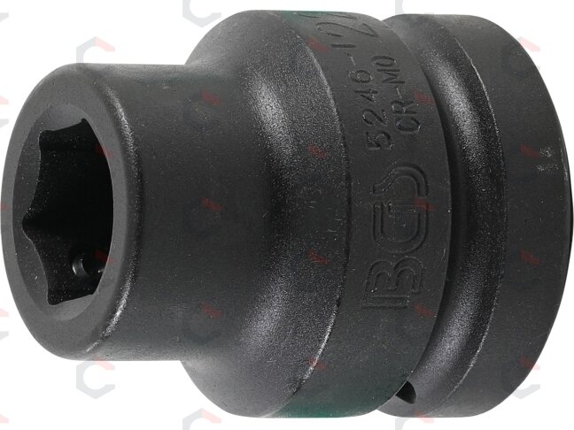 Adapteris | iš BGS 5246 | 25 mm (1") vidinis šešiakampis 22 mm (5246-1) Adapteris | iš BGS 5246 | 25 mm (1") vidinis šešiakampis 22 mm (5246-1)