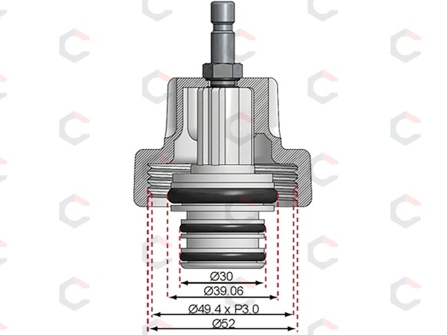 Adapteris Nr. 17 BGS 8027, 8098 | BMW (8027-17) 3