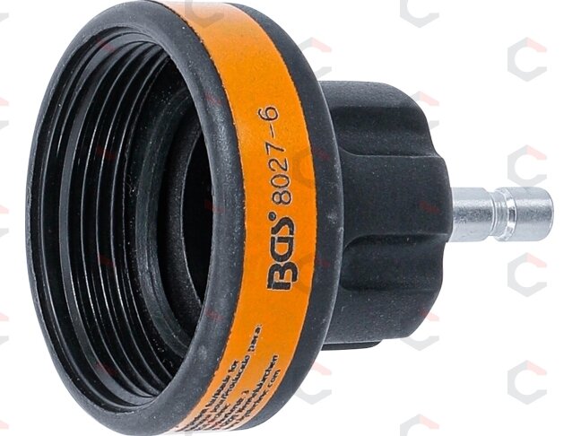 Adapteris Nr. 6, skirtas BGS 8027, 8098 | Daewoo, Ford, Jaguar, Jeep, Land Rover, Mercedes-Benz, Pontiac, Porsche, Saab. (8027-6) Adapteris Nr. 6, skirtas BGS 8027, 8098 | Daewoo, Ford, Jaguar, Jeep, Land Rover, Mercedes-Benz, Pontiac, Porsche, Saab. (8027-6)