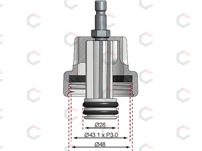Adapteris Nr. 7 iš BGS 8027, 8098 | Alfa Romeo, Citroën, Fiat, Mini, Peugeot, Renault, Saab (8027-7) 3 Adapteris Nr. 7 iš BGS 8027, 8098 | Alfa Romeo, Citroën, Fiat, Mini, Peugeot, Renault, Saab (8027-7) 3
