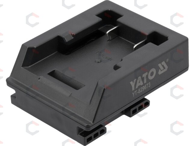 Adapteris prožektoriui YT-829670 | DeWALT tipas (YT-829673) Adapteris prožektoriui YT-829670 | DeWALT tipas (YT-829673)