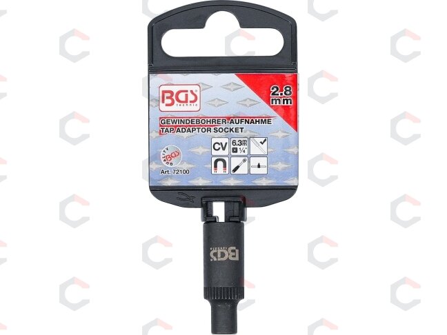 Adapteris sriegikliams | 6.3 mm (1/4") | 2.8 mm (72100B) 2