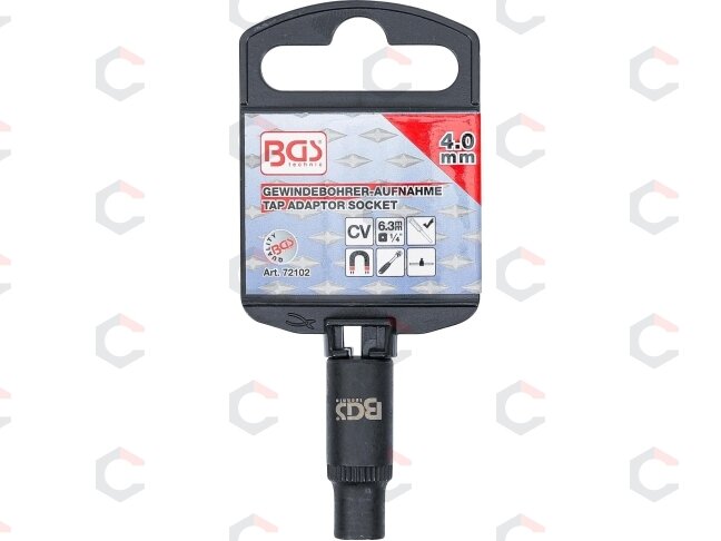 Adapteris sriegikliams | 6.3 mm (1/4") | 4.0 mm (72102) 2