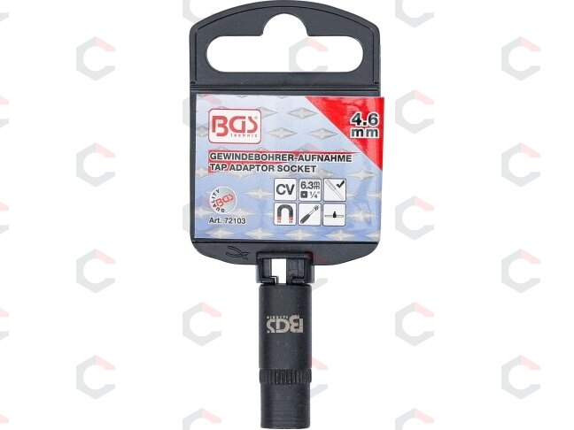 Adapteris sriegikliams | 6.3 mm (1/4") | 4.6 mm (72103) 2