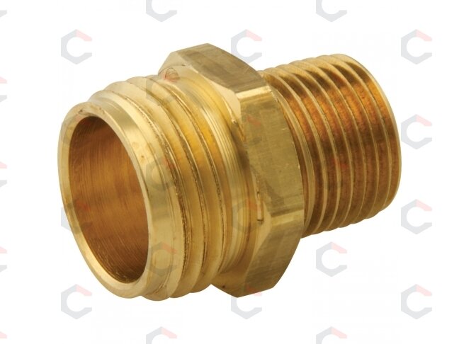 Adapteris su išoriniais sriegiais | 1/2"- 3/4" (58NC1234) Adapteris su išoriniais sriegiais | 1/2"- 3/4" (58NC1234)
