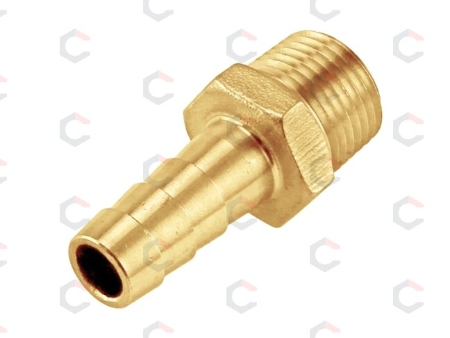 Adapteris žarnai su išoriniu sriegiu | 1/2" - 20 mm (AET12-20) Adapteris žarnai su išoriniu sriegiu | 1/2" - 20 mm (AET12-20)