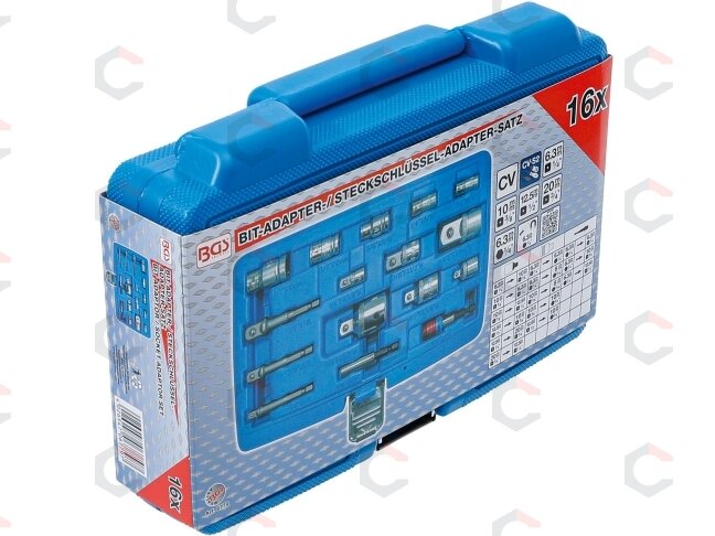 Adapterių galvutėms / adapterių antgaliams rinkinys | 16 vnt. (6779) 2
