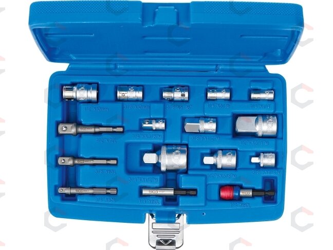 Adapterių galvutėms / adapterių antgaliams rinkinys | 16 vnt. (6779)