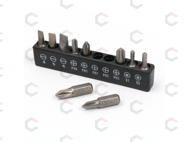 Adapterių ir antgalių komplektas 1/4"(6,3 mm) į antgalius ir galvutes 1/4" - 3/8" - 1/2" | 16 vnt. (SB16) 5 Adapterių ir antgalių komplektas 1/4"(6,3 mm) į antgalius ir galvutes 1/4" - 3/8" - 1/2" | 16 vnt. (SB16) 5
