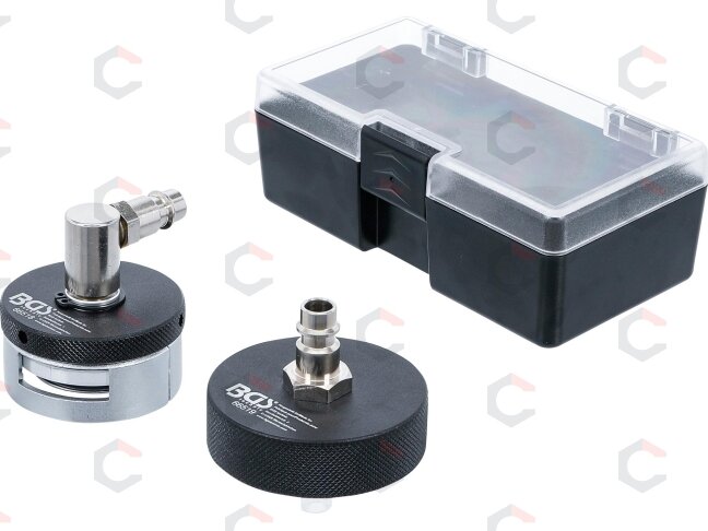 Adapterių rinkinys pneumatiniam stabdžių išleidimu | Tesla Models 3, Y, S, X | 2 vnt. (66517) Adapterių rinkinys pneumatiniam stabdžių išleidimu | Tesla Models 3, Y, S, X | 2 vnt. (66517)