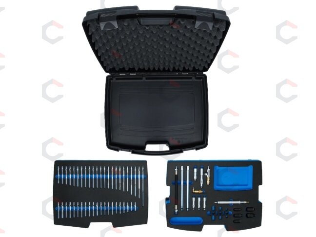 Adapterių rinkinys | skaitmeniniam slėgio ir suspaudimo matuokliui BGS 63410 (63411) 6 Adapterių rinkinys | skaitmeniniam slėgio ir suspaudimo matuokliui BGS 63410 (63411) 6