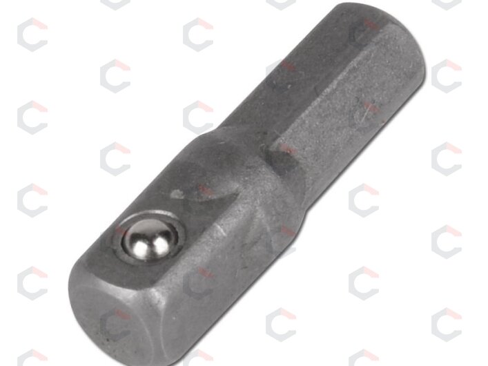 Adapteris | 6.3 mm šešiakampis (1/4") - išorinis kvadratas 6.3 mm (1/4") | 30 mm (8202) 3 Adapteris | 6.3 mm šešiakampis (1/4") - išorinis kvadratas 6.3 mm (1/4") | 30 mm (8202) 3