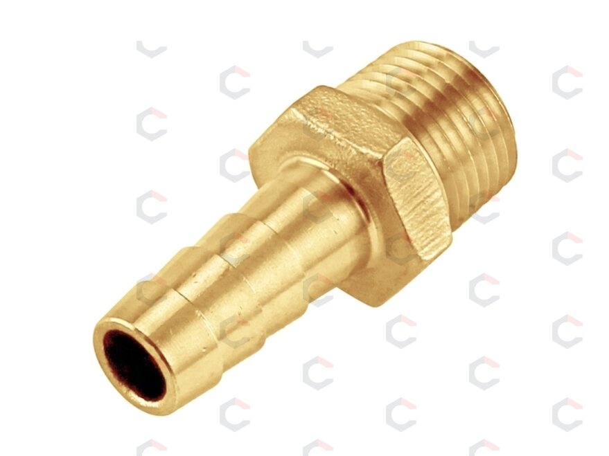 Adapteris žarnai su išoriniu sriegiu | 1/2" - 18 mm (AET12-18) Adapteris žarnai su išoriniu sriegiu | 1/2" - 18 mm (AET12-18)
