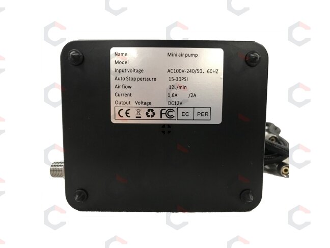 Aerografas su kompresoriumi | automatinis | 12V | 12L/min (AB12A) 2 Aerografas su kompresoriumi | automatinis | 12V | 12L/min (AB12A) 2