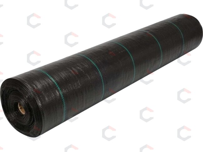 Agrotekstilė rulone | juoda | 90 g/m² | 1,6x50 m (91052)