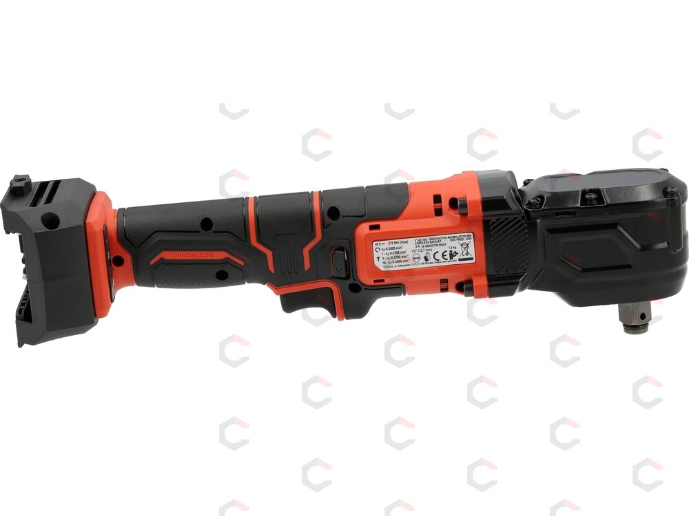 Akumuliatorinis smūginis veržliasukis | 1/2" | 18 V | 270 Nm | BL variklis | be akumuliatoriaus (YT-827795) 4 Akumuliatorinis smūginis veržliasukis | 1/2" | 18 V | 270 Nm | BL variklis | be akumuliatoriaus (YT-827795) 4