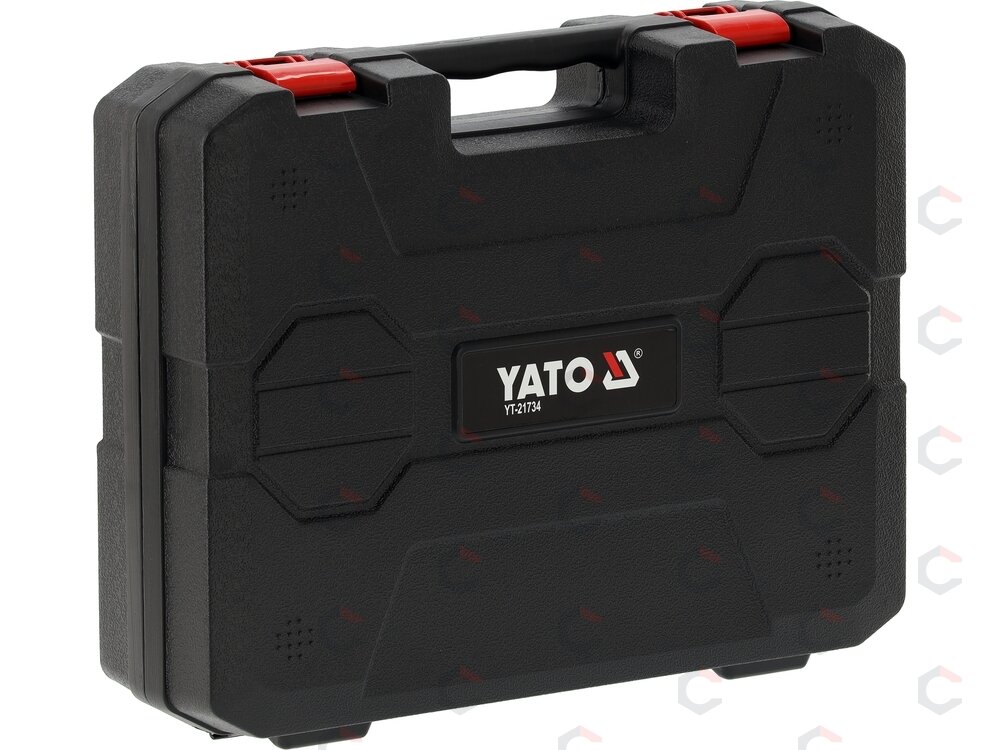 Akumuliatorinis PEX-AL-PEX vamzdžių presas YATO | U/TH 16–32 mm | 18 V | 32 kN (YT-21734) 10 Akumuliatorinis PEX-AL-PEX vamzdžių presas YATO | U/TH 16–32 mm | 18 V | 32 kN (YT-21734) 10
