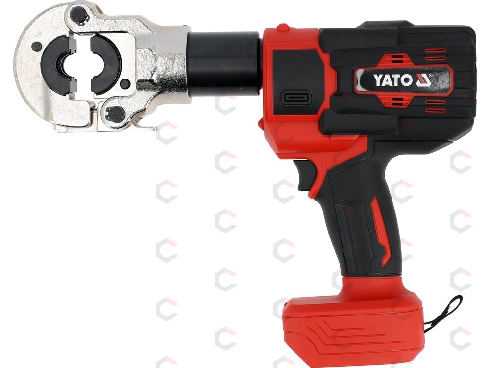 Akumuliatorinis PEX-AL-PEX vamzdžių presas YATO | U/TH 16–32 mm | 18 V | 60 kN (YT-21733) 1 Akumuliatorinis PEX-AL-PEX vamzdžių presas YATO | U/TH 16–32 mm | 18 V | 60 kN (YT-21733) 1