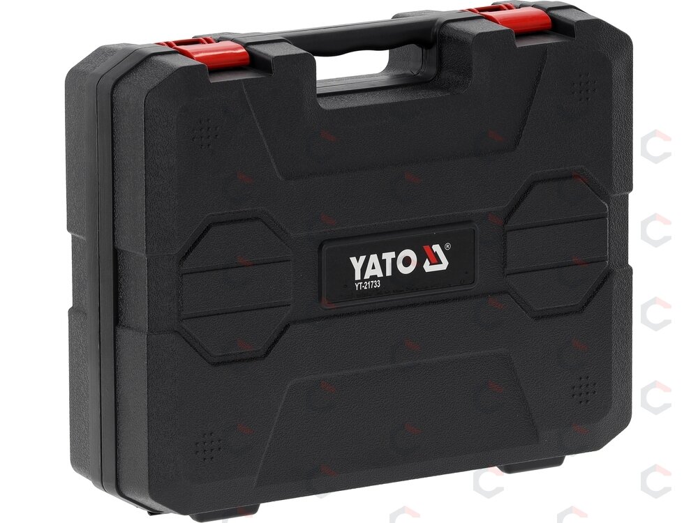 Akumuliatorinis PEX-AL-PEX vamzdžių presas YATO | U/TH 16–32 mm | 18 V | 60 kN (YT-21733) 11 Akumuliatorinis PEX-AL-PEX vamzdžių presas YATO | U/TH 16–32 mm | 18 V | 60 kN (YT-21733) 11