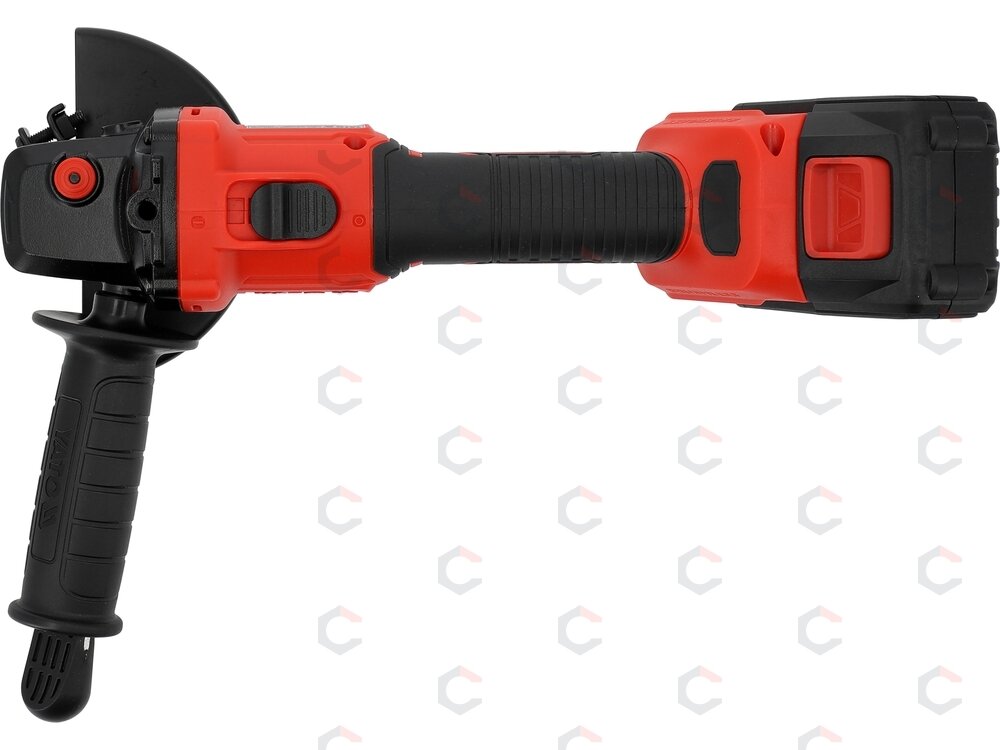 Akumuliatorinis kampinis šlifuoklis su 4Ah baterija | 18V | 125 mm (YT-828251) 4 Akumuliatorinis kampinis šlifuoklis su 4Ah baterija | 18V | 125 mm (YT-828251) 4