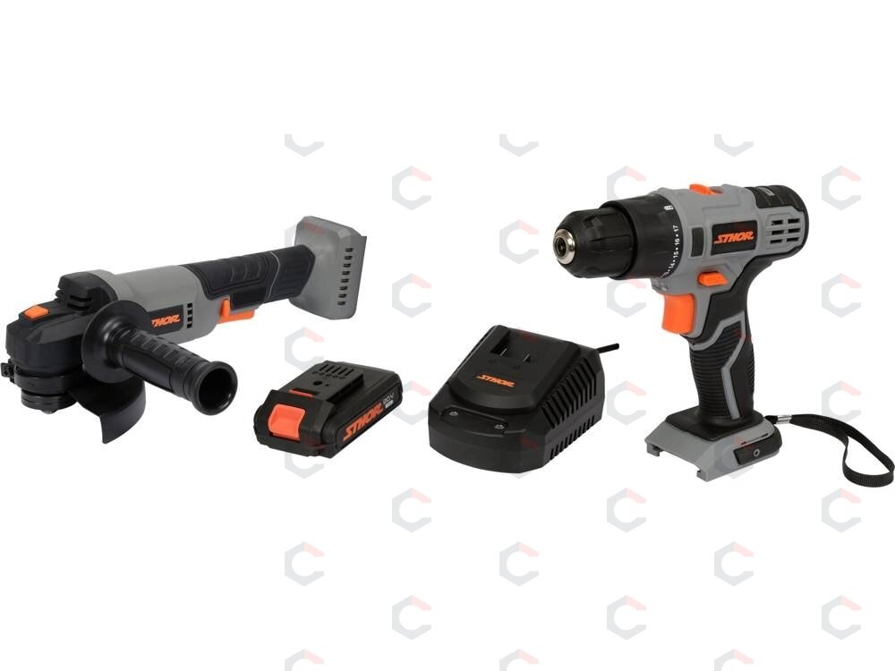 Akumuliatorinių įrankių rinkinys | 20V (78097) Akumuliatorinių įrankių rinkinys | 20V (78097)