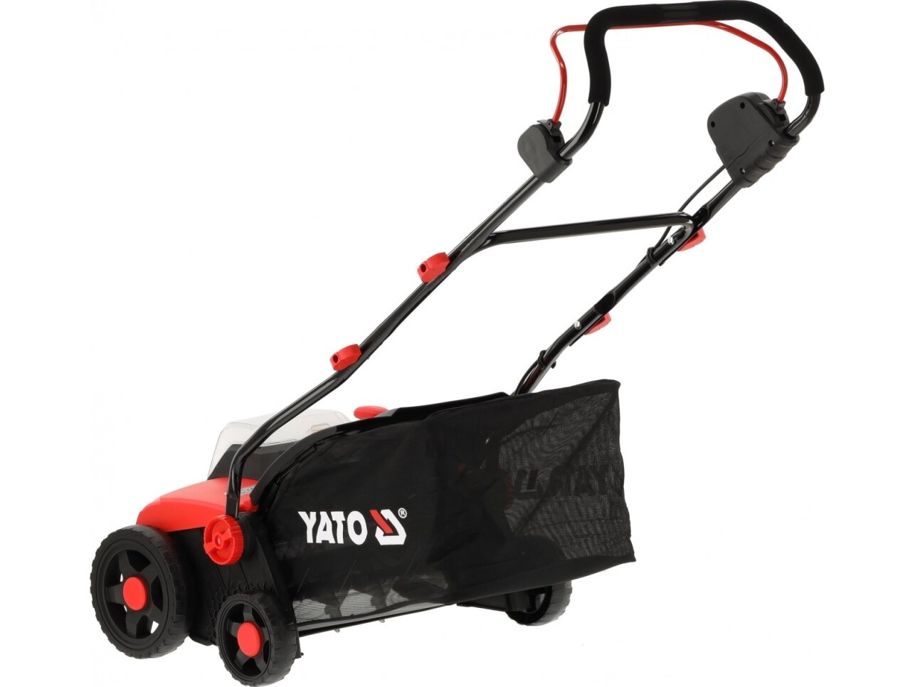 Akumuliatorinis vejos skarifikatorius-aeratorius 2 × 18 V, 360 mm, 900 W, be akumuliatorių YATO (YT-84842) 3 Akumuliatorinis vejos skarifikatorius-aeratorius 2 × 18 V, 360 mm, 900 W, be akumuliatorių YATO (YT-84842) 3