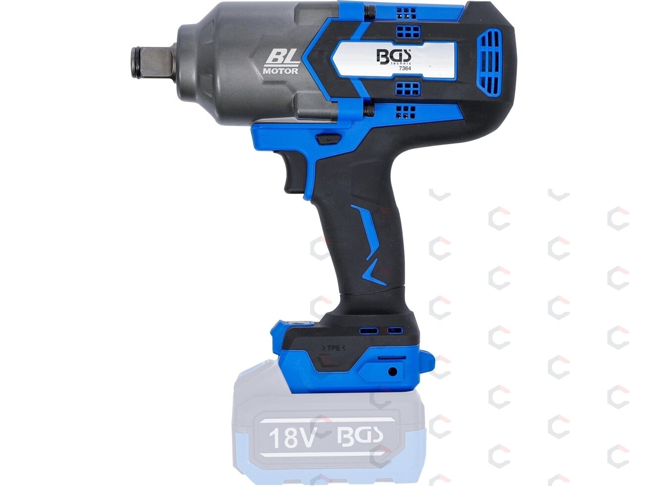 Akumuliatorinis smūginis veržliaraktis | be šepetėlių | 1200 Nm | 18 V | be baterijos (7364) 6 Akumuliatorinis smūginis veržliaraktis | be šepetėlių | 1200 Nm | 18 V | be baterijos (7364) 6