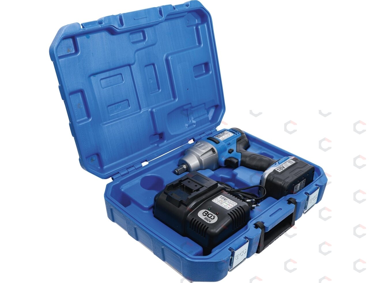 Akumuliatorinis smūginis veržliasūkis | 520 Nm | maks. 2000 rpm | 18 V (9919) 1