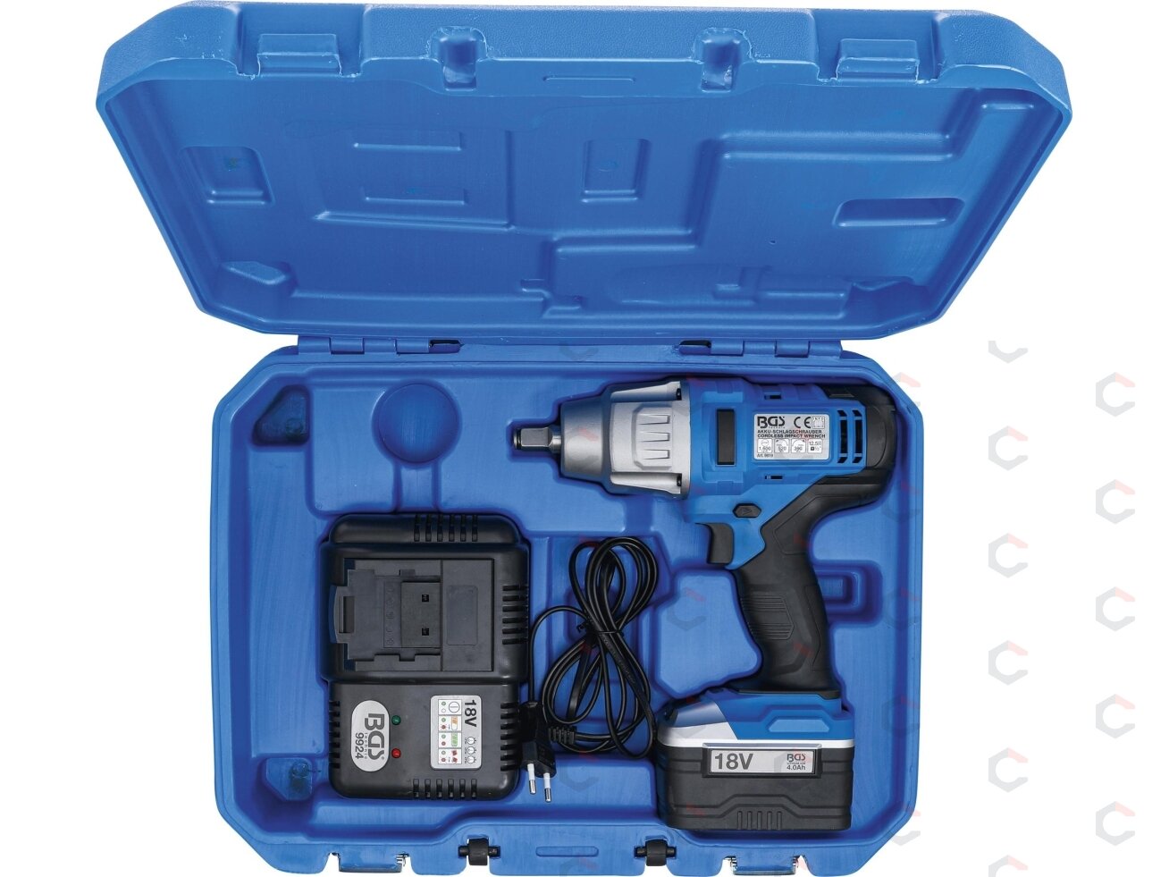 Akumuliatorinis smūginis veržliasūkis | 520 Nm | maks. 2000 rpm | 18 V (9919) 8