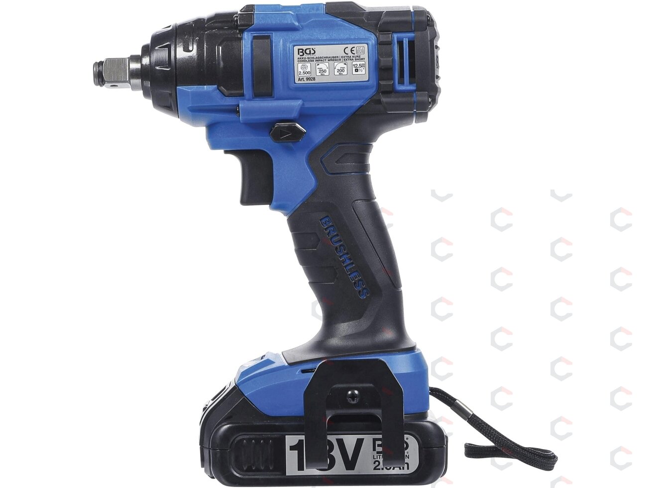 Akumuliatorinis smūginis veržliasūkis | siauras | 250 Nm | 2.500 rpm | 18 V (9928) 13 Akumuliatorinis smūginis veržliasūkis | siauras | 250 Nm | 2.500 rpm | 18 V (9928) 13