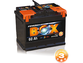 Akumuliatorius ENERGY BOX | 12V 60Ah 540A EN (AEB60R) Akumuliatorius ENERGY BOX | 12V 60Ah 540A EN (AEB60R)
