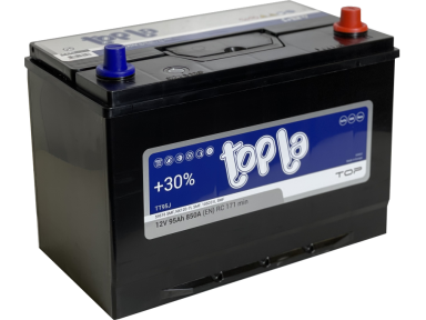 Akumuliatorius Topla TOP JIS | 12V 95Ah 850A EN (TTP-A-95R)