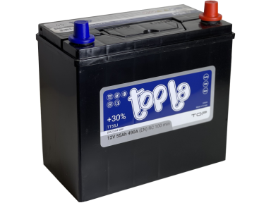 Akumuliatorius Topla TOP JIS | 12V 55Ah | 490A EN (TTP-A-55R)