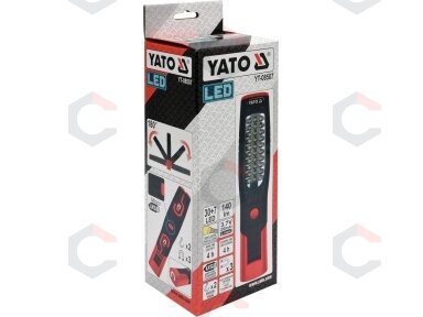 Akumuliatorinė darbo lempa | 30+7 LED (YT-08507) Akumuliatorinė darbo lempa | 30+7 LED (YT-08507)