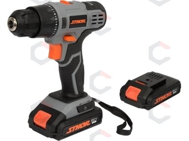 Akumuliatorinis suktukas | 20V | 2Ah x 2 vnt. (78082) Akumuliatorinis suktukas | 20V | 2Ah x 2 vnt. (78082)