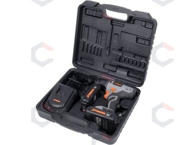 Akumuliatorinis suktukas | 20V | 2Ah x 2 vnt. (78082) Akumuliatorinis suktukas | 20V | 2Ah x 2 vnt. (78082)
