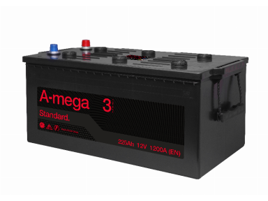Akumuliatorius A-Mega Standard 12V 225Ah 1200A EN (3MS225(3)) Akumuliatorius A-Mega Standard 12V 225Ah 1200A EN (3MS225(3))