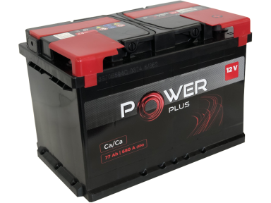 Akumuliatorius Power Plus 12V 55Ah 420A EN (PWP77A) Akumuliatorius Power Plus 12V 55Ah 420A EN (PWP77A)