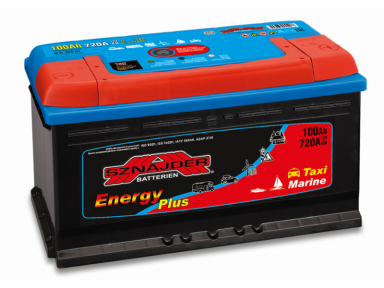 Akumuliatorius Sznajder PLUS MARINE | 12 V 100 Ah 720 A EN (SZPM100R)