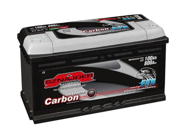 Akumuliatorius Sznajder START-STOP CARBON EFB | 12V 100Ah 800A EN (SZEFB100R)