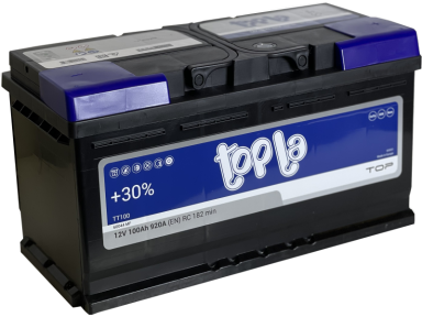 Akumuliatorius Topla TOP | 12V 100Ah | 920A EN | dešinysis (+) (TTM100R)