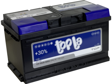 Akumuliatorius Topla TOP | 12V 85Ah | 800A EN | dešinysis (+) (TTM85R)
