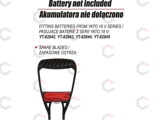 Akumuliatorinis trimeris teleskopinis 18V | 2-in 1 | be baterijų (YT-85015) 6 Akumuliatorinis trimeris teleskopinis 18V | 2-in 1 | be baterijų (YT-85015) 6