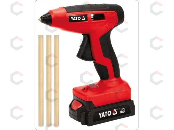 Akumuliatorinis klijavimo pistoletas | 11 mm / 15 sek. | 18V (YT-82854) 2 Akumuliatorinis klijavimo pistoletas | 11 mm / 15 sek. | 18V (YT-82854) 2