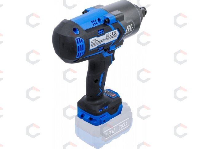 Akumuliatorinio smūginio veržliasukio rinkinys | 3/4" | 18 V | 1200 Nm (7391) 4 Akumuliatorinio smūginio veržliasukio rinkinys | 3/4" | 18 V | 1200 Nm (7391) 4