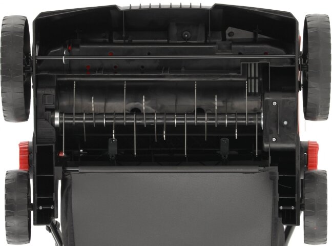 Akumuliatorinis vejos skarifikatorius-aeratorius 2 × 18 V, 360 mm, 900 W, su 2 × 4 Ah akumuliatoriais ir įkrovikliu YATO (YT-84841) 11 Akumuliatorinis vejos skarifikatorius-aeratorius 2 × 18 V, 360 mm, 900 W, su 2 × 4 Ah akumuliatoriais ir įkrovikliu YATO (YT-84841) 11
