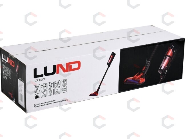 Akumuliatorinis dulkių siurblys | rankinis | cikloninis | 120W, 22,2V 2200MAH LI-ION (67120) 10 Akumuliatorinis dulkių siurblys | rankinis | cikloninis | 120W, 22,2V 2200MAH LI-ION (67120) 10
