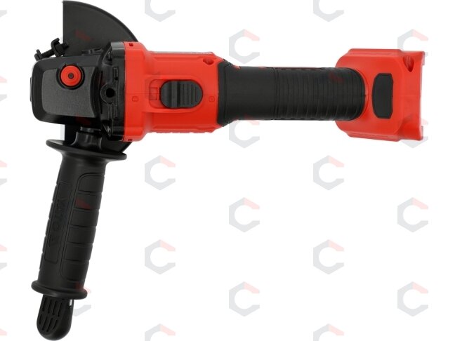 Akumuliatorinis kampinis šlifuoklis su bešepetėliu varikliu, 18 V, 125 mm, be akumuliatoriaus ir įkroviklio (YT-828253) 4